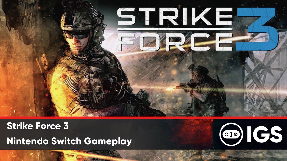 ImpactGameStat's tweet photo. Check out gameplay of #StikeForce3 which is OUT NOW on #NintendoSwitch. A massive thank you as always to @PolygonArt for the hands on!
https://t.co/I3tAzddhtu
@leighwynne33 @maximoXjd @NinEverything @GoNintendoTweet @MyNintendoNews @miketendo64 @nintendolife #NoGyro #StikeForce https://t.co/lAB1I4Hc7r