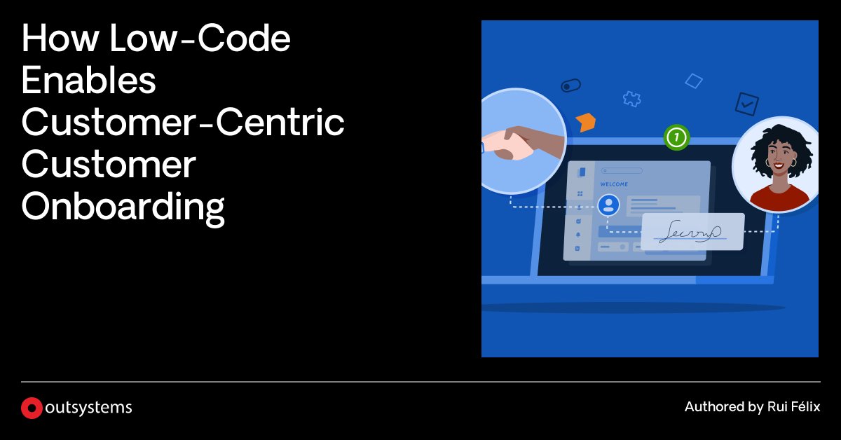 OutSystems's tweet image. 77% of customers have stronger relationships with companies that offer personalized experiences.

So, how can you truly deliver a customer-centric approach when it comes to #CustomerOnboarding?

Rui Félix, the COO of #OutSystemsPartner @OSQuay, explains: bit.ly/3Z0zgCG