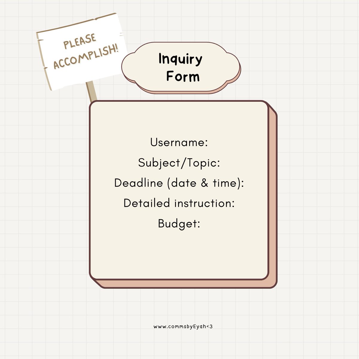 comms_13's tweet image. 📌Lf Clients! 
Please take time to read the attached infos below☺️ Thank you!! 

#eyah_comms (for proofs)
DM for inquiries &amp;lt;3