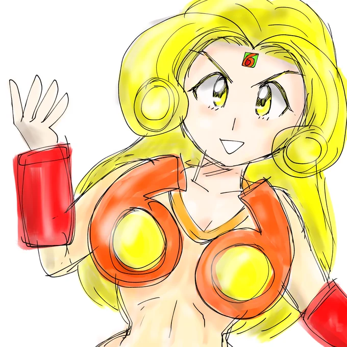  今頃気づいたのでSIXレディを描きました「SE◯じゃないのよ」 