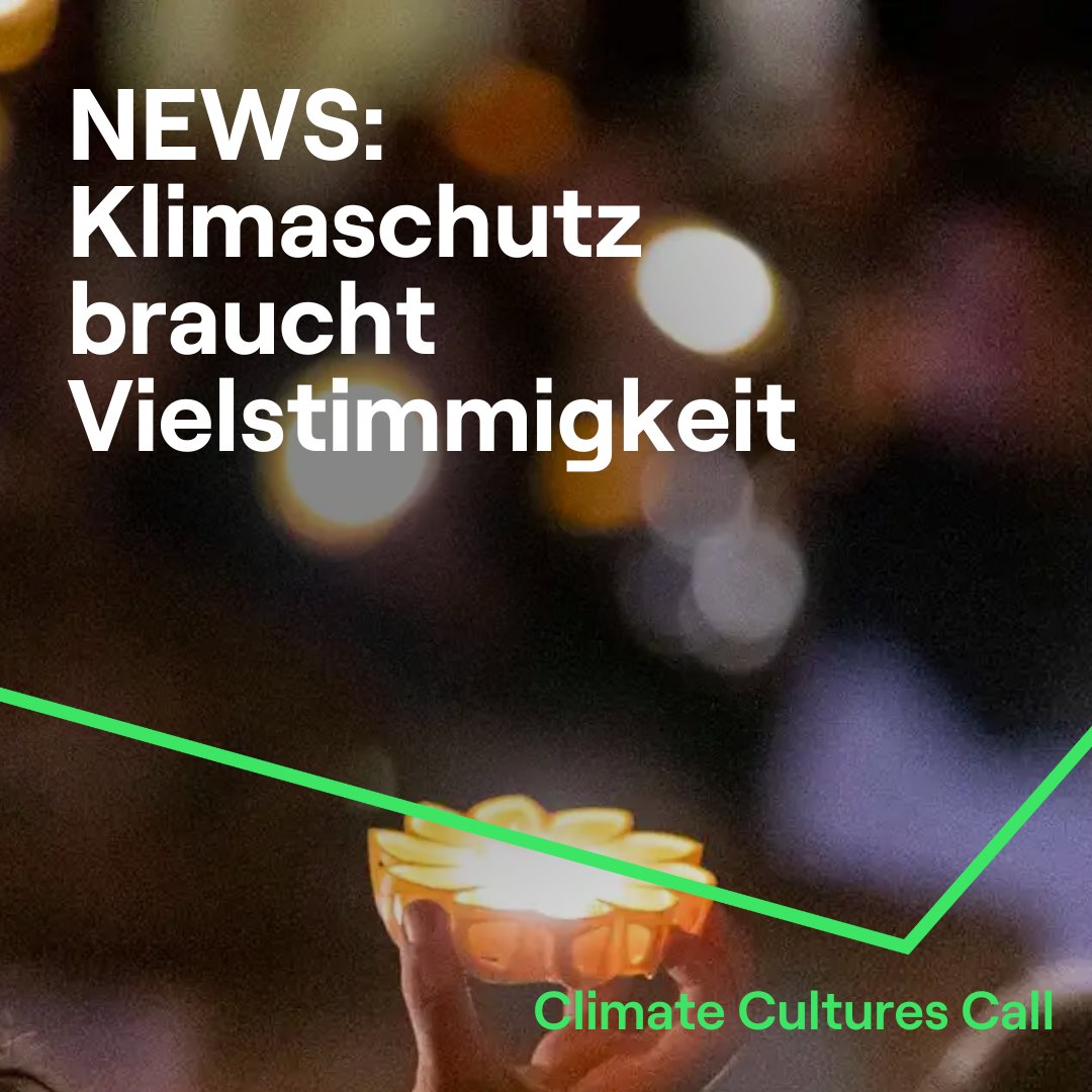 Are you missing cultural thought in the climate debate? 

If so, then you should come to the @klima_allianz workshops for the future of #culture and #climate protection in autumn 2023!

👉rb.gy/xvlqo

#ForALivingPlanet #ForGenerations