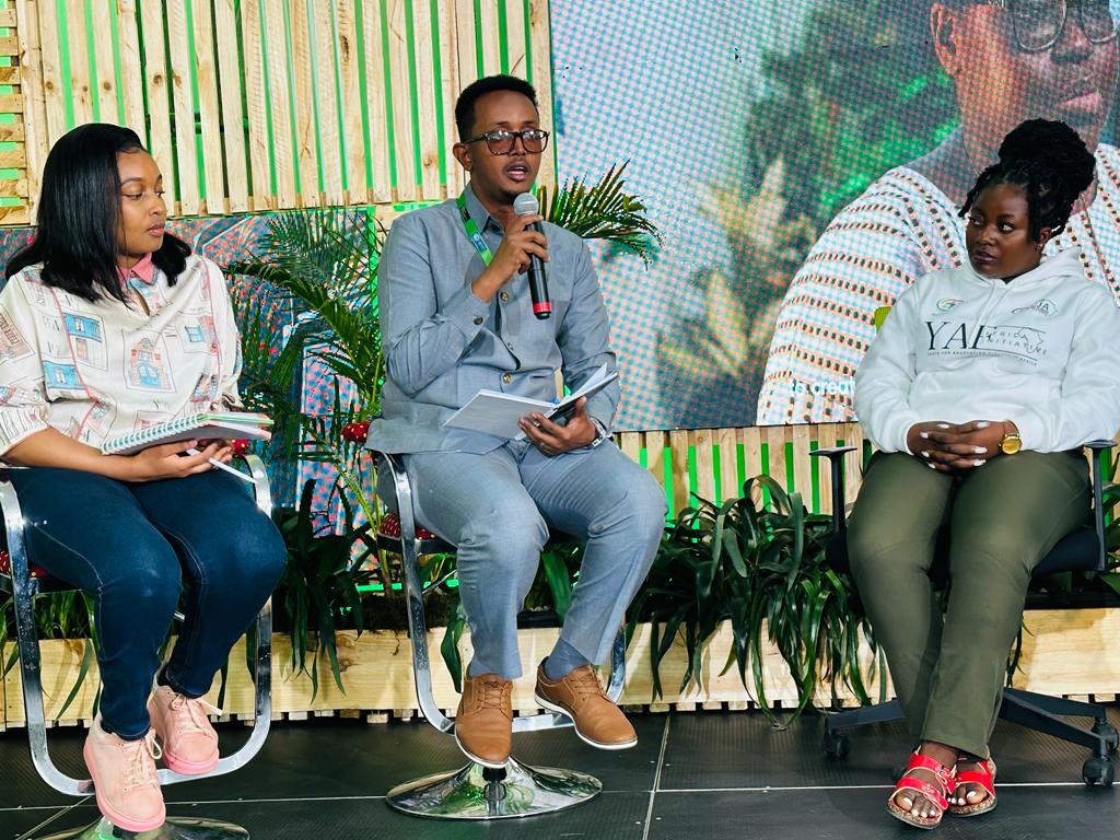 📍On behalf of YAF Africa initiative, Mbong Kimbi Lizette, Mercy Soy, and Abdilatif Omar were on the session organized  during #ACW and #ACS23 under the theme: Plastic and Climate Change, what is the role of young Africans in the global management of Plastic.
#ACSWeWant #fafa @UN