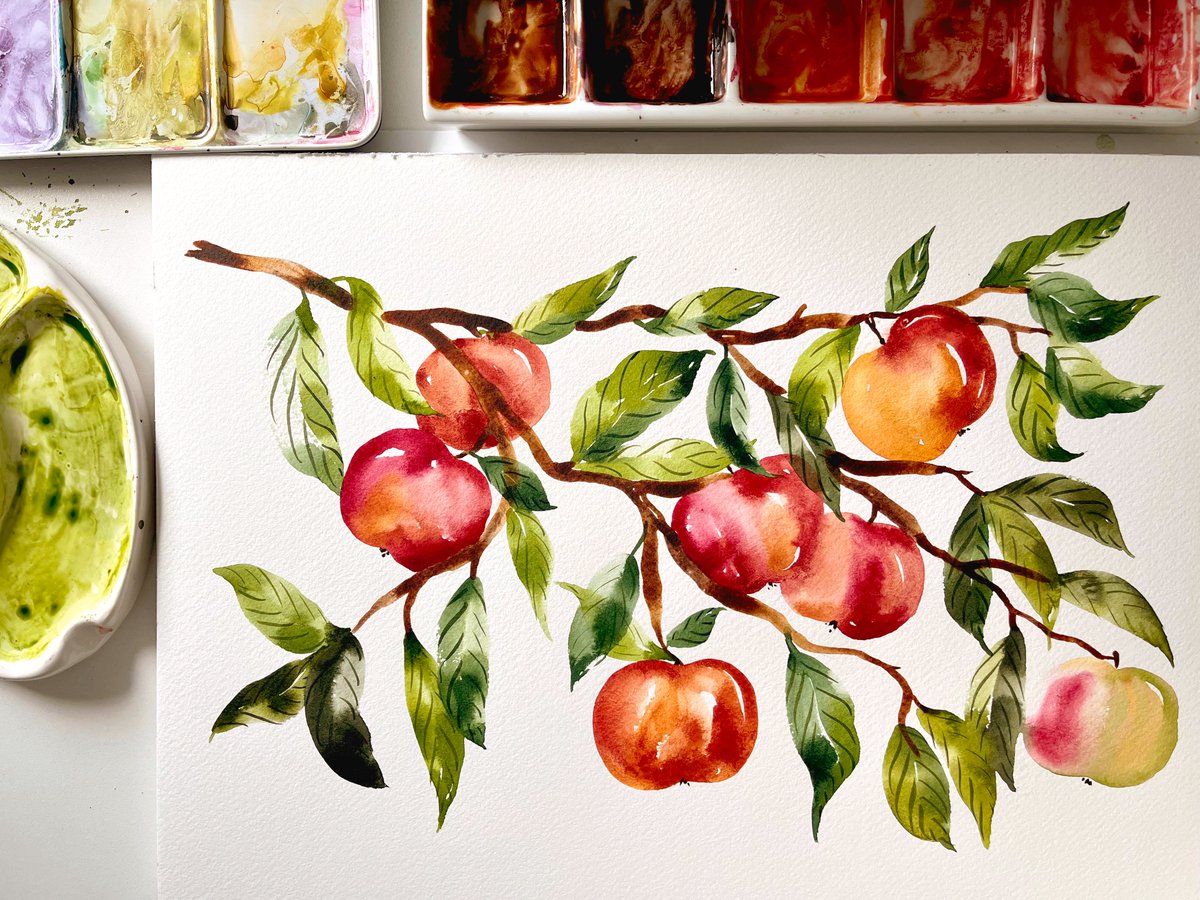 Loose apple pattern tutorial 🍎

youtu.be/MWMK1DJcm1c?si…

#WeArePaper #LegionPaper #WatercolorTutorial