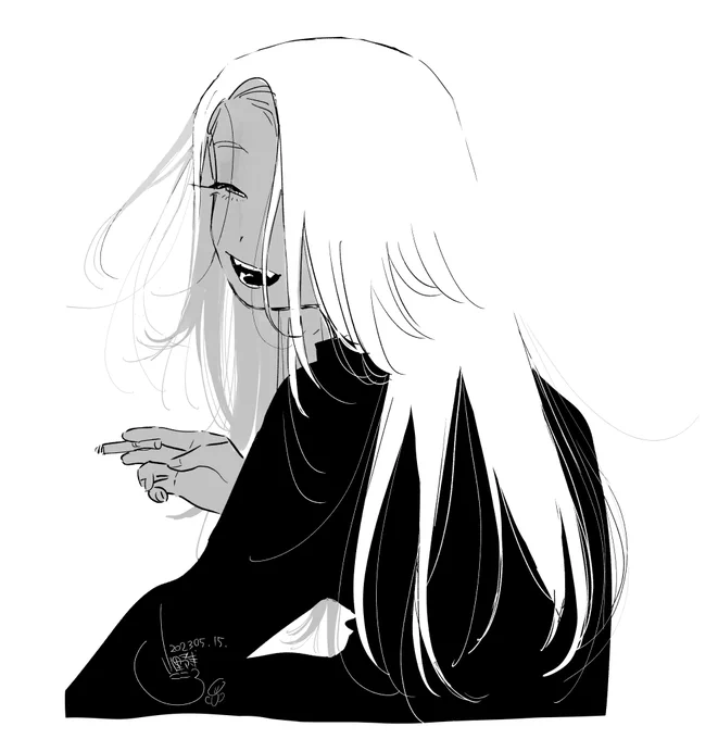 いろんな仕事をちょびちょびしか進められてなくてあげれる絵がない……(↓過去絵)けど、ちょっとした遊びとかいろいろ準備中。 