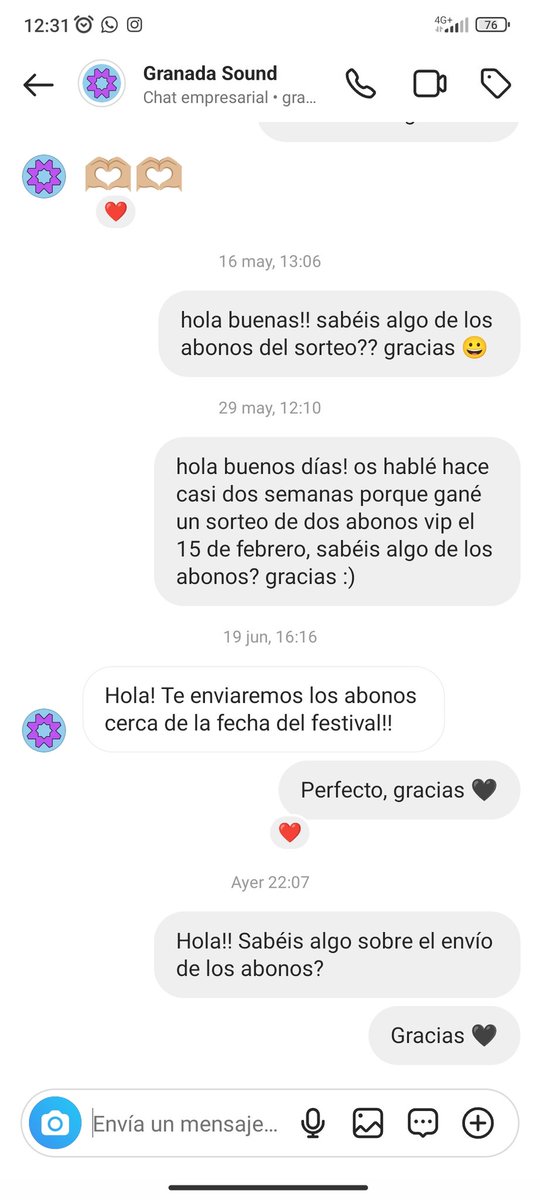 juanmirp01's tweet photo. Lo pongo por aquí porque, casualmente, habéis borrado la publicación donde dice que soy el ganador del sorteo de vuestro feed de Instagram.

Y no me respondéis ni por Instagram, ni por correo electrónico. 

Adjunto captura de pantalla del día que me dieron la noticia https://t.co/UBH4SpDoEd