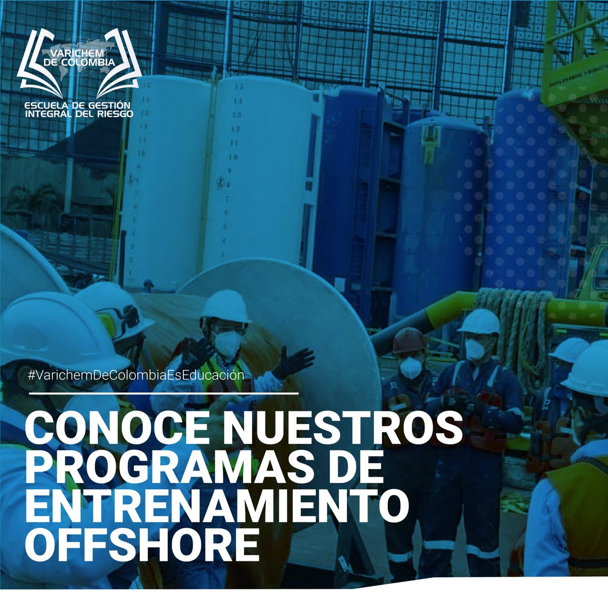 VarichemCol's tweet photo. ¡Es hora de que conozcas nuestros programas de entrenamiento Offshore!
🌊👷🏻‍♀️👷🏻

Conoce más en:
📧educacion@varichem.com
📱+57 314 334 0214
🌐https://t.co/8bXVp3h0Gy

#EscuelaVarichem #VarichemEsLaRespuesta #certificados https://t.co/6ZzhZd8ftt