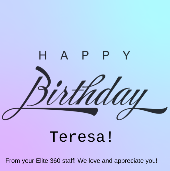 360Electrolysis's tweet photo. Please help me wish Teresa a fantastic birthday and a wonderful year ahead! 🥳 https://t.co/1yfSQeUnf4