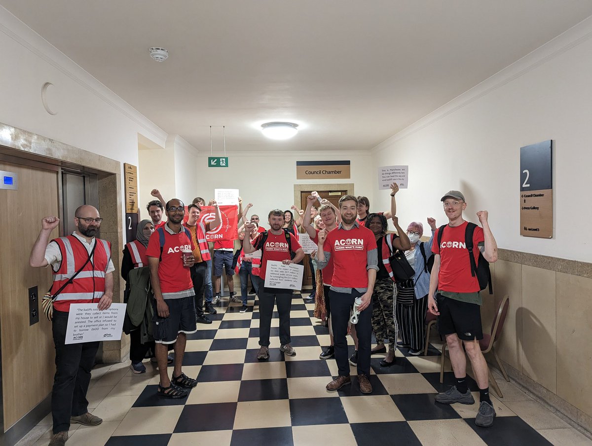 DebtJustice.bsky.social (@debtjustice) on Twitter photo βπ½ Letβs ban the bailiffs in Manchester
ππΌ Today, alongside <a href="/ACORNunion/">ACORN the union</a> we forced <a href="/ManCityCouncil/">Manchester City Council</a> to conduct a review to ban bailiffs when collecting council tax debt. Direct action works!
βΌοΈBailiffs make Manchester poorer. The fight continues but itβs one we can win! βπ½ Letβs ban the bailiffs in Manchester
ππΌ Today, alongside <a href="/ACORNunion/">ACORN the union</a> we forced <a href="/ManCityCouncil/">Manchester City Council</a> to conduct a review to ban bailiffs when collecting council tax debt. Direct action works!
βΌοΈBailiffs make Manchester poorer. The fight continues but itβs one we can win!