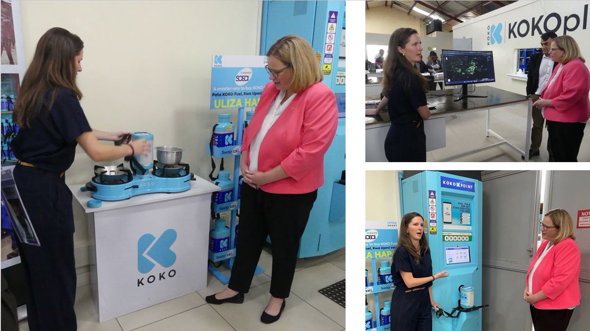 USDA Under Secretary Jenny Moffitt toured Koko Networks to learn how U.S. ethanol is replacing firewood and charcoal as an affordable, healthy, and climate friendly cooking fuel. More than one million Kenya households use ethanol, improving health and climate outcomes.