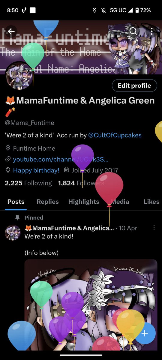 Mama_Funtime's tweet image. [🦊] 🥳

[🧨] 🤨