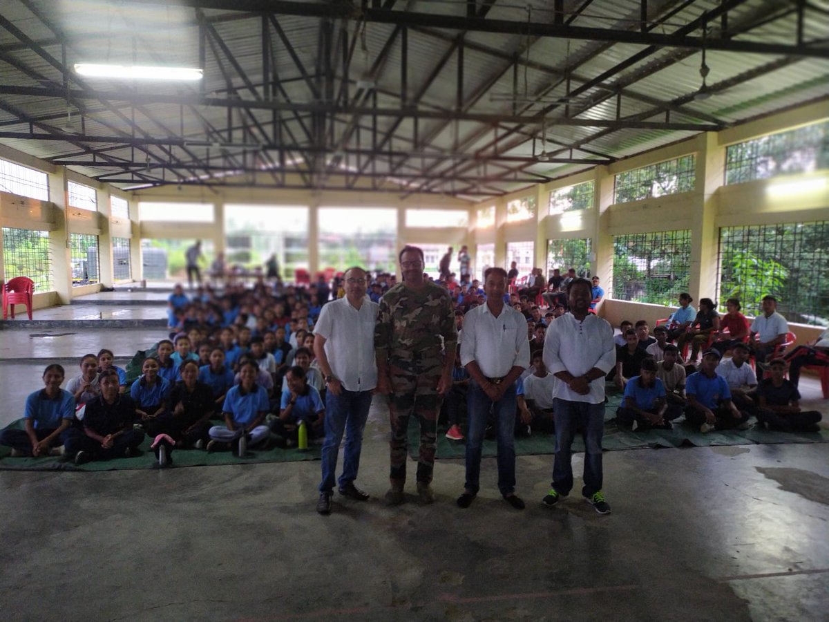 nccner's tweet photo. CATC 73/PRE-TSC 2  Camp by 33 ACTR NCC, Jorhat Gp
PT
Drill
OT practice 
Firing prac for AITSC
Opening Address by Gp Cdr Jorhat.
JDFS and MR classes.
WT- Classes on Handling of .22 rifle and concluded by Lecture on 'Snakes ' by Dr Surajit Giri and Mr Partha Sarathi Hazarika. https://t.co/iQwkLzPudb
