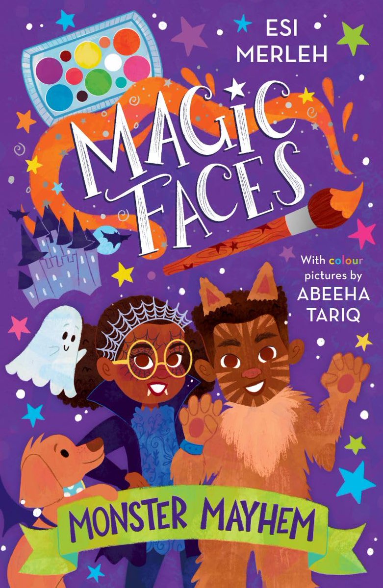 PNorfolk_BookRe's tweet photo. Open the box of magic face paints &amp; discover an exciting new adventure as #EsiMerleh &amp; @AbeehaTariqArt return with the new book in their #MagicFaces series @antswilk @publishinguclan
https://t.co/pBotzGP5yS https://t.co/4fhtylaoJc