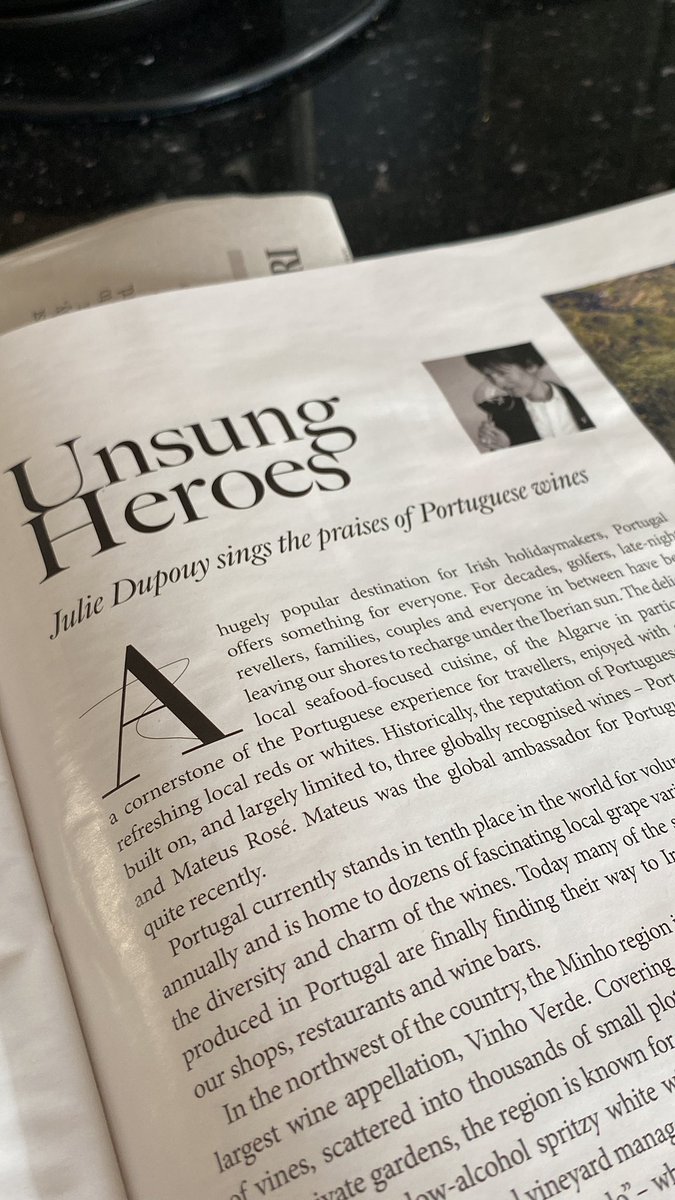 This month I am writing about Portuguese wines in @TheGlossMag . @TheWineMasons @GreenManWines1 @brid_h2g @BaggotStWines @pintowines @Whelehanswines