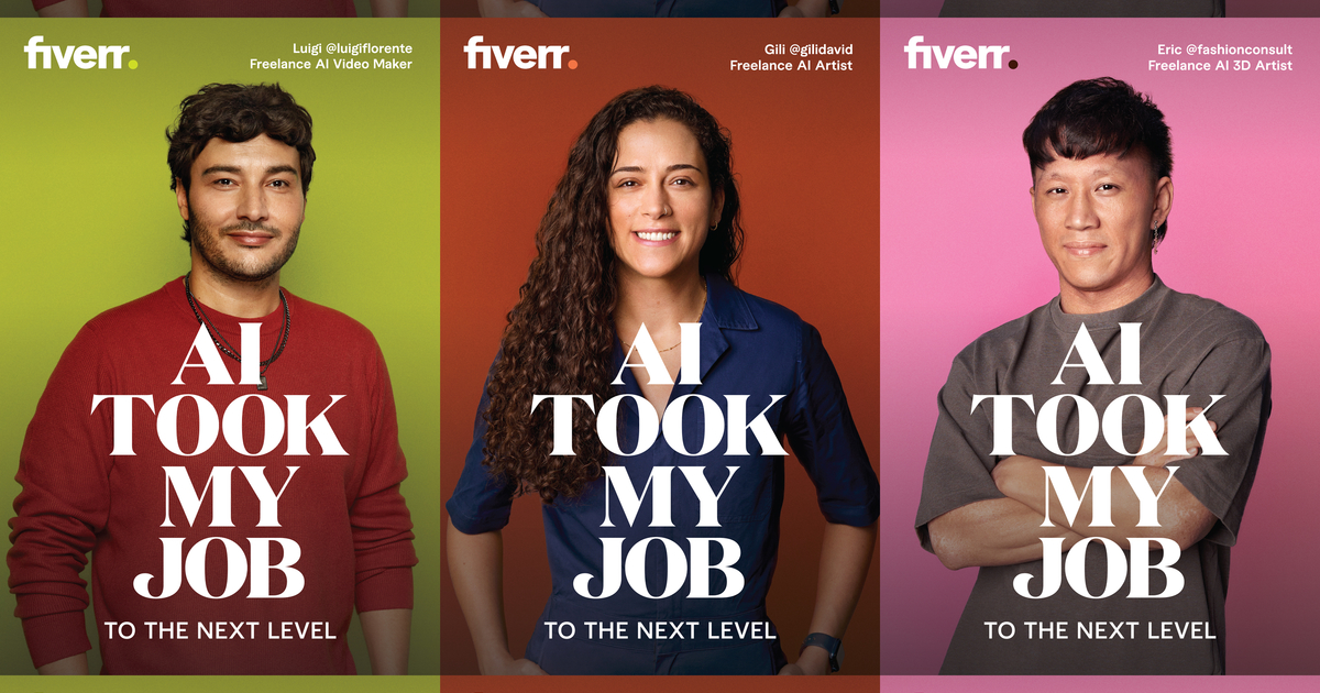 Freelance marketplace Fiverr tackles AI job fears in new campaign dlvr.it/Svm95K