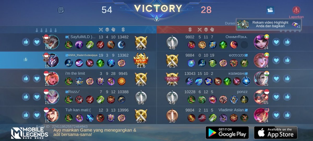 Ayo bergabung dengan tim saya, tantang semua Player MOBA terbaik bersama! 
r8qs.adj.st/appinvites?adj…