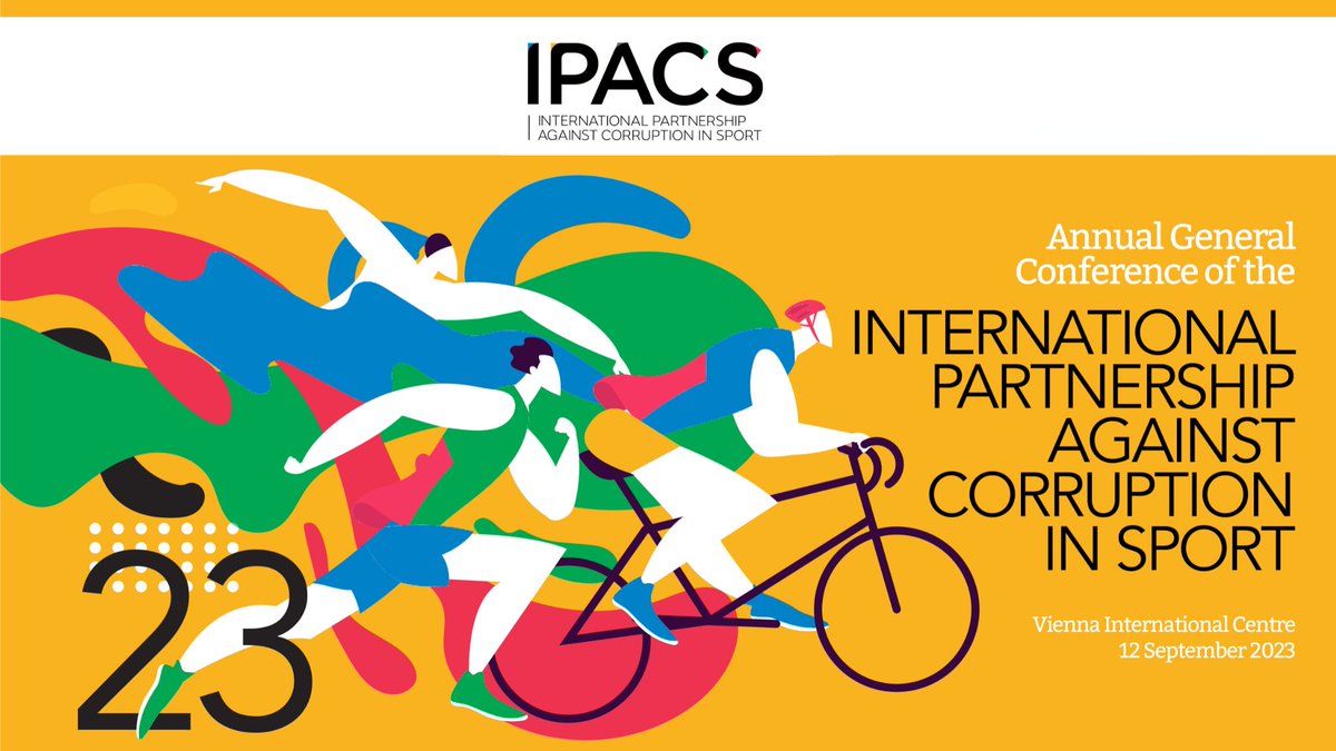 UNODC_FinCrime's tweet photo. Since 2017, #IPACS has been a crucial platform for uniting relevant stakeholders to combat corruption and promote good governance in & around sports.
With @iocmedia, @UNODC is part of its Steering Committee and host of this year's General Conference.
🌐 https://t.co/BFHpMd7o2m https://t.co/1Ja0Ec5n8a