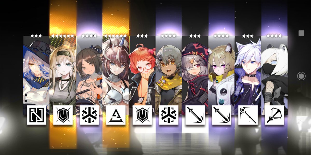 sena252525's tweet photo. #アークナイツ
最初の無料10連チケットで無事にGETできましたっ( *˙ω˙*)و ｸﾞｯ! https://t.co/lobsEnQ1mB