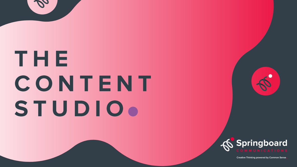 SpringboardCom's tweet image. Content is integral due to the changing landscape of the media. We will work closely with you to deliver consistent and eye-catching content 👀

For more information on the Content Studio, visit: springboardcommunications.ie/what-we-do/con…

#strategiccommunications #springboardcommunications