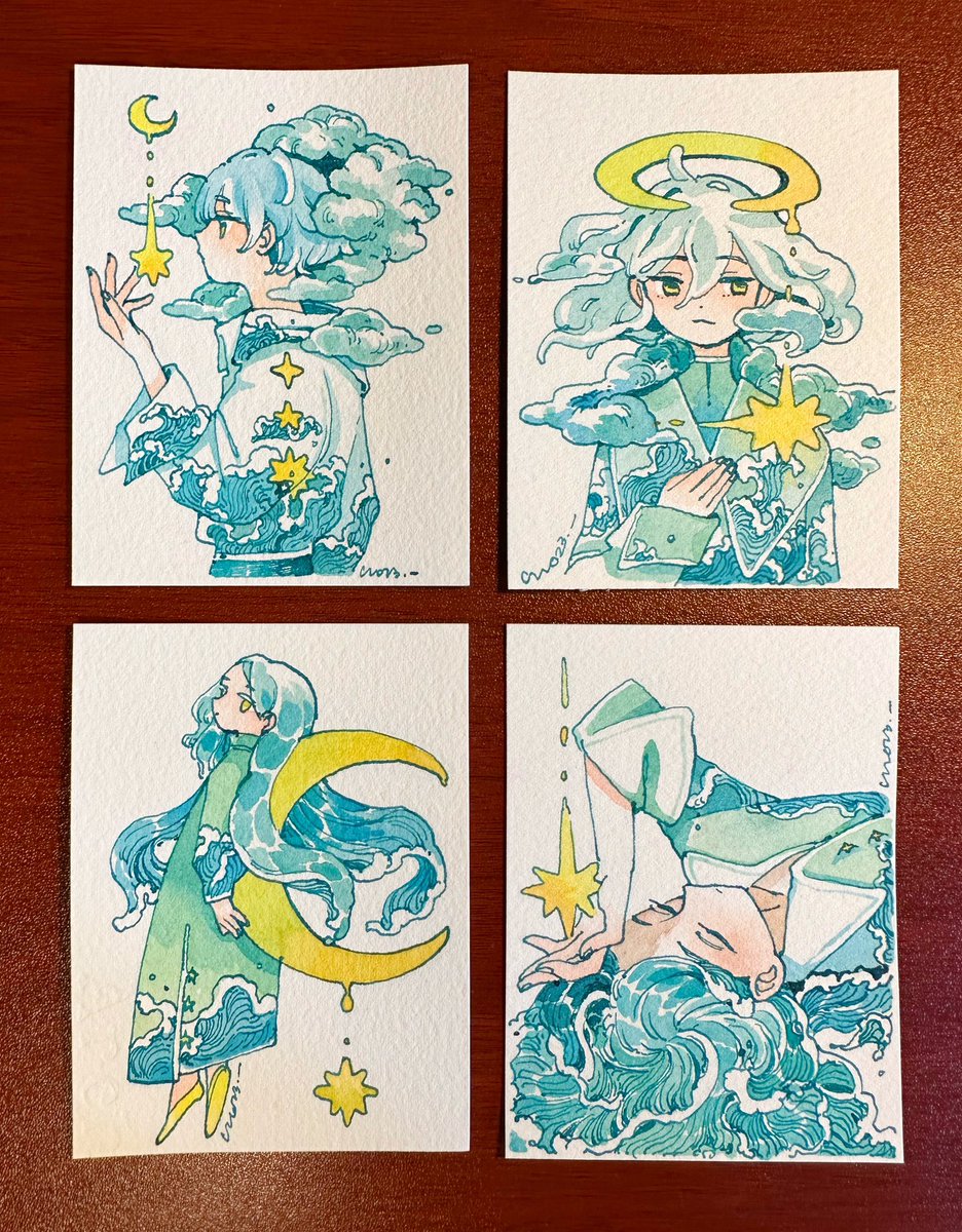 Some original paintings added~  🌱🌱