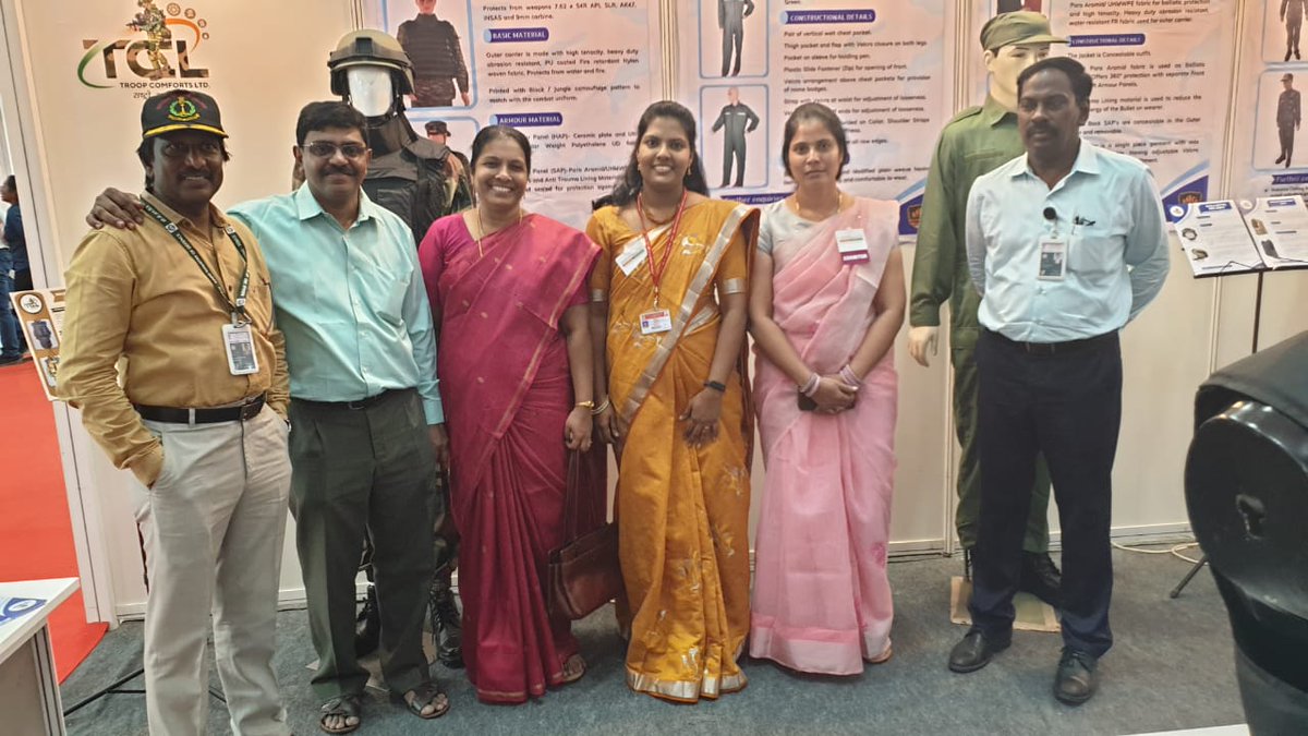OCF_Avadi's tweet photo. #OCFAV showcased its products in the Defence and Technology Show 2.0 organized at Chennai between Sep 3-5, 2023. The three-day event enabled interaction with customers, business people and students paving way for latest technology solutions in the Defence sector @defenceexpotn https://t.co/isUY2yH7IX