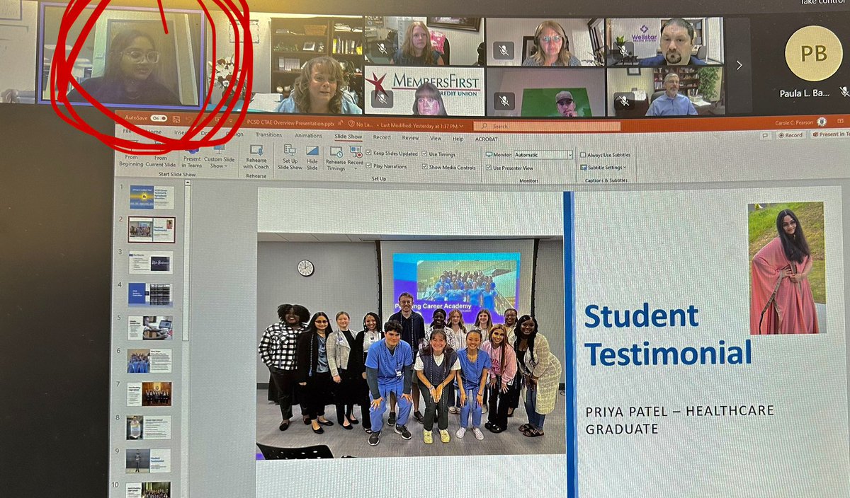TiffanyFrach's tweet photo. Life changing educational opportunities for PCSD students! Proud of the students &amp; alumni who shared testimonials with @GeorgiaCTAE about the impact of Adv &amp; Innovative programs on their college &amp; career trajectories. Great for students! Great for Georgia’s workforce! #CTAEworks https://t.co/qTxZpWTdZE