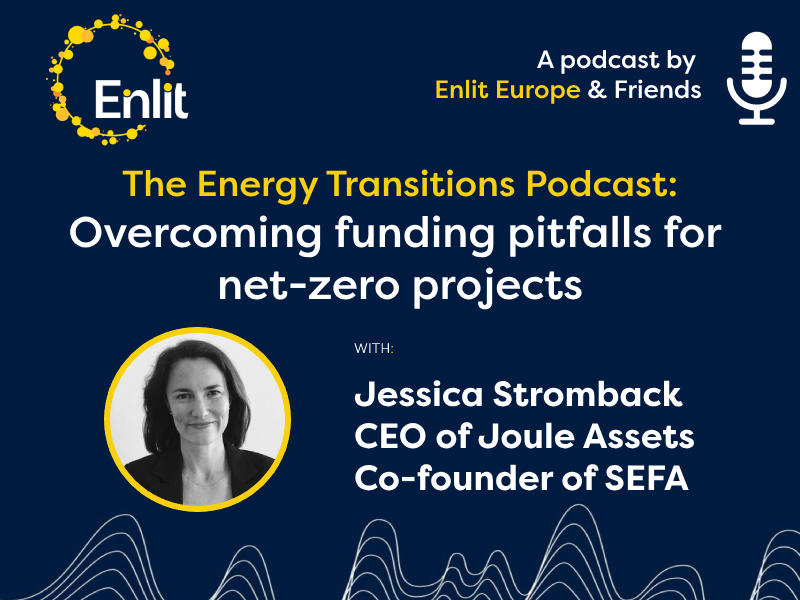 📣 New Energy Transitions Podcast 🎙️

In this episode, Yusuf Latief spoke to Jessica Stromback, CEO of <a href="/JouleAssetsEu/">Joule Assets Europe</a> &amp; Co-Founder of <a href="/SEFA_Europe/">SEFA | The Sustainable Energy Finance Association</a>, regarding the practical steps to figuring out financing and bringing net-zero projects to life.

🎧 Listen: bit.ly/3DVTHHb