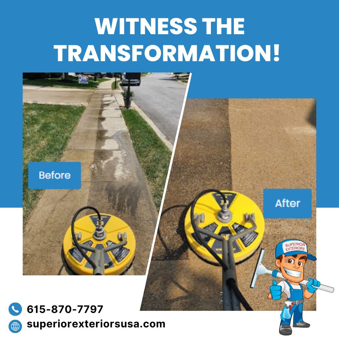 therealsecc's tweet image. Ready for outstanding results? Choose #SuperiorExteriorCleaningCo. today! #ExpertCleaningServices #GoogleGuaranteed #FreeEstimate