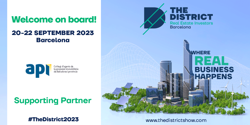 District_Show's tweet image. 🏠 We are happy to announce that #COAPIBCN will be Supporting Partner at THE DISTRICT WORLD SUMMIT!

👉🏻 Get your ticket now: bit.ly/3qzpUkH

📅 20-22 September, 2023 | Fira Barcelona - Gran Via