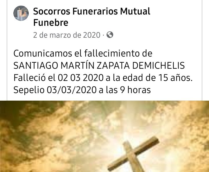 No se ustedes pero yo no me olvido de SANTIAGO.  Y menos en tiempo electoral.