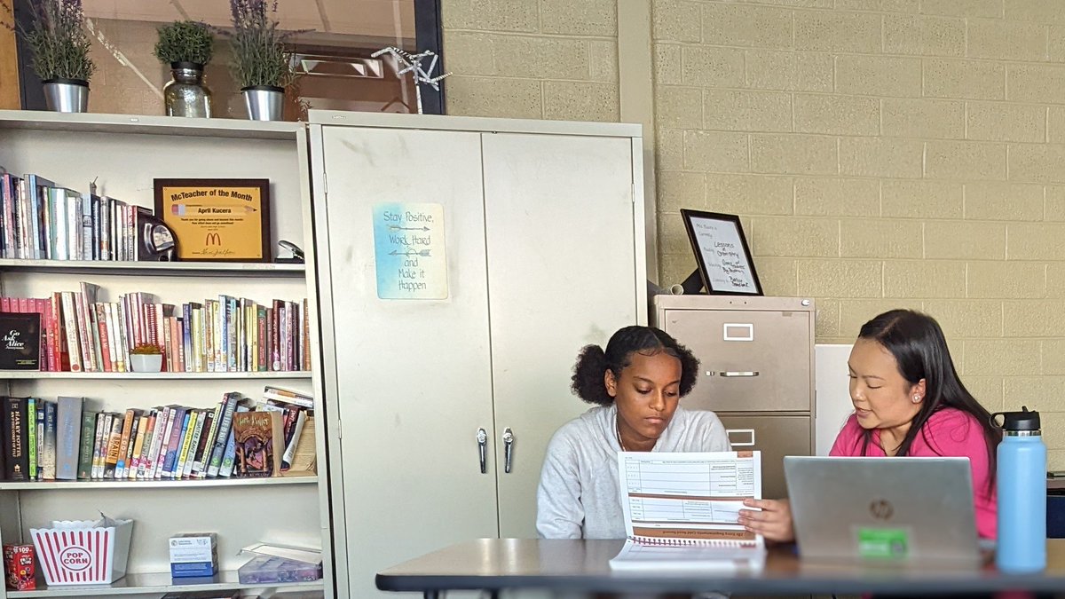 We love it when teachers share their expertise across the district! This week several elementary staff modeled <a href="/AmericanReading/">American Reading</a> tools for our high school staff. We're especially grateful to all the students who read with us and helped us improve our practice!