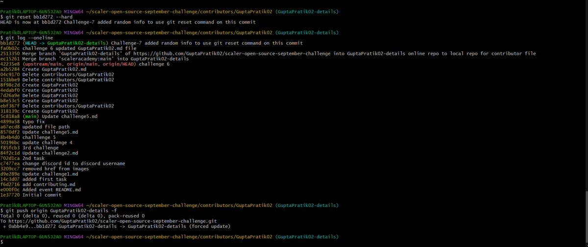 GuptaPratik02's tweet photo. Hello all,      
Completed #task7 of  #OpenSourceSep Challenge with @Scaler_Official Discord Community.           
You can join the community HERE -https://t.co/TLzVPtgifl…

#Opensourcesep 
#ScalerDiscord https://t.co/lK9IxmkRcf