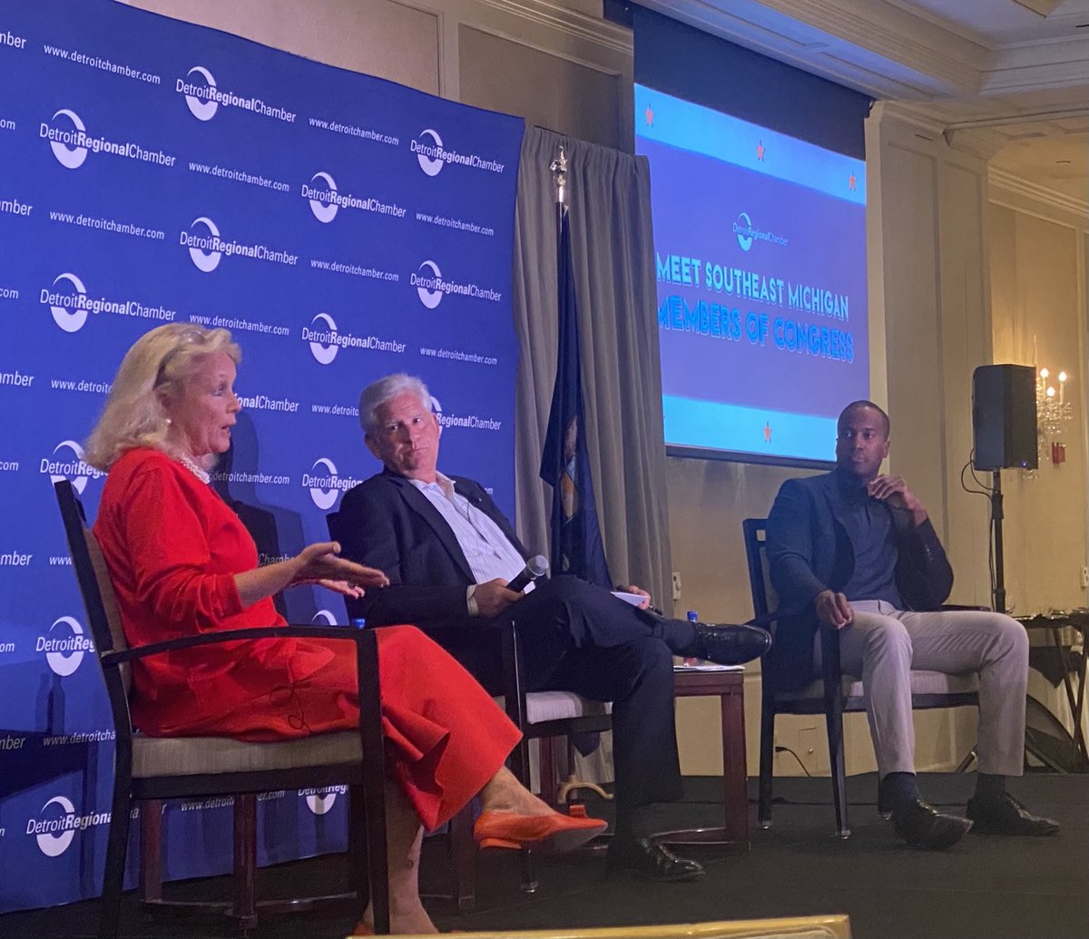 Tammy J. Carnrike, CCE (@carnriket) on Twitter photo Excellent conversation underway with <a href="/JohnJamesMI/">John James</a> <a href="/RepDebDingell/">Rep. Debbie Dingell</a> and @newsGuy760 at the Detroit Regional Chamber's Meet Members of Congress. <a href="/DetroitChamber/">Detroit Regional Chamber</a> <a href="/wjrradio/">WJR 760am</a> Excellent conversation underway with <a href="/JohnJamesMI/">John James</a> <a href="/RepDebDingell/">Rep. Debbie Dingell</a> and @newsGuy760 at the Detroit Regional Chamber's Meet Members of Congress. <a href="/DetroitChamber/">Detroit Regional Chamber</a> <a href="/wjrradio/">WJR 760am</a>