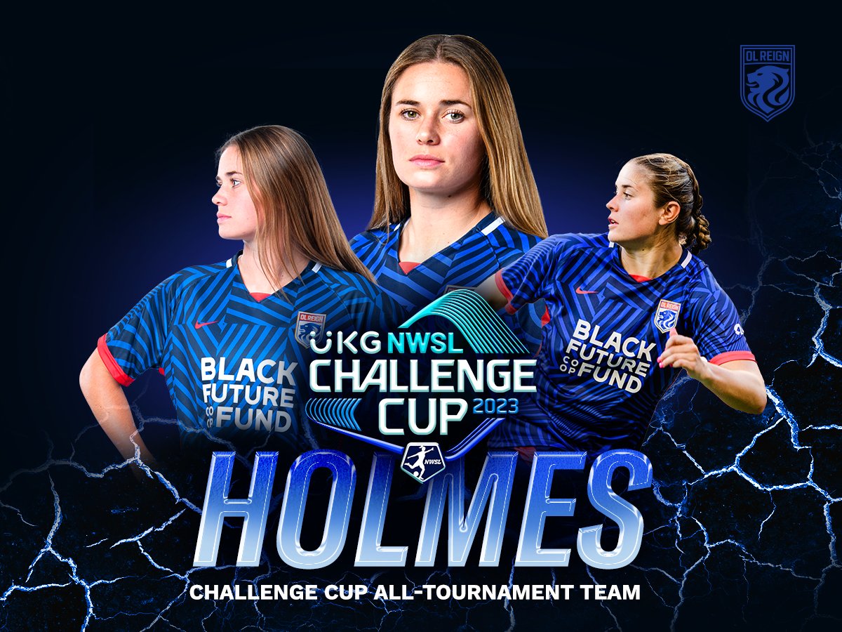 OL Reign Defender Shae Holmes named to 2023 UKG NWSL Challenge Cup All-Tournament Team 👏

➡️ bit.ly/OLRxShaeHolmes

#ReignSupreme