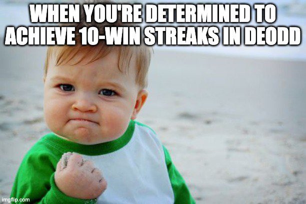 Nothing is impossible, nothing can stop me. How about you?

🎊 deodd.io

#DeODDFlipCoin #BlockchainGaming #EmbarkOnTheJourney