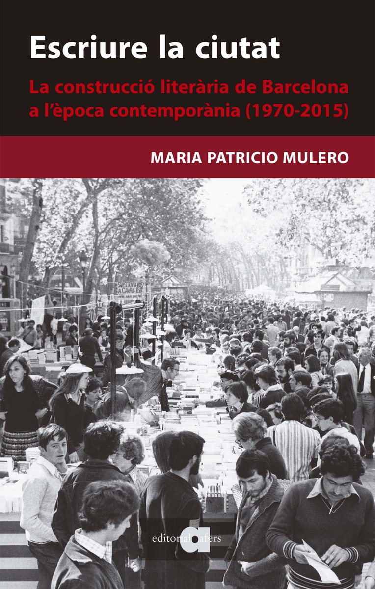 Vicent Olmos (@vicentolmos2) on Twitter photo Tot just, a l'<a href="/editorialafers/">editorial afers</a>, enviem a la impremta «Escriure la ciutat. La construcció literària de Barcelona a l'època contemporània (1970-2015)» de Maria Patricio Mulero, que ens acosta a l'imaginari literari, l'espai d’interacció amb els escriptors i món literari de Barcelona Tot just, a l'<a href="/editorialafers/">editorial afers</a>, enviem a la impremta «Escriure la ciutat. La construcció literària de Barcelona a l'època contemporània (1970-2015)» de Maria Patricio Mulero, que ens acosta a l'imaginari literari, l'espai d’interacció amb els escriptors i món literari de Barcelona