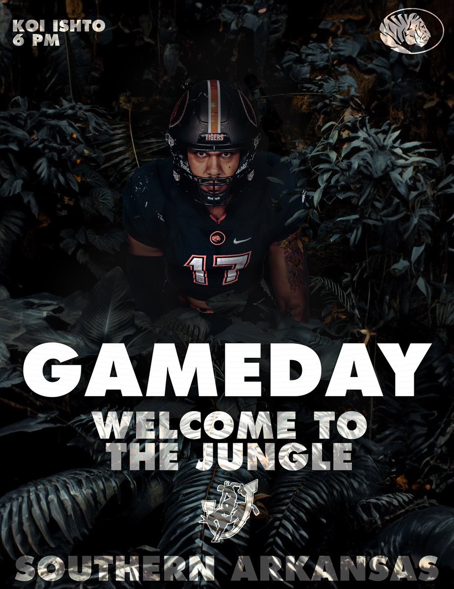 ECUTigersFB's tweet photo. HOME OPENER! Week 2 vs. Southern Arkansas 6 pm at Koi Ishto! See you there!🐅 https://t.co/UeUDpDpWyh