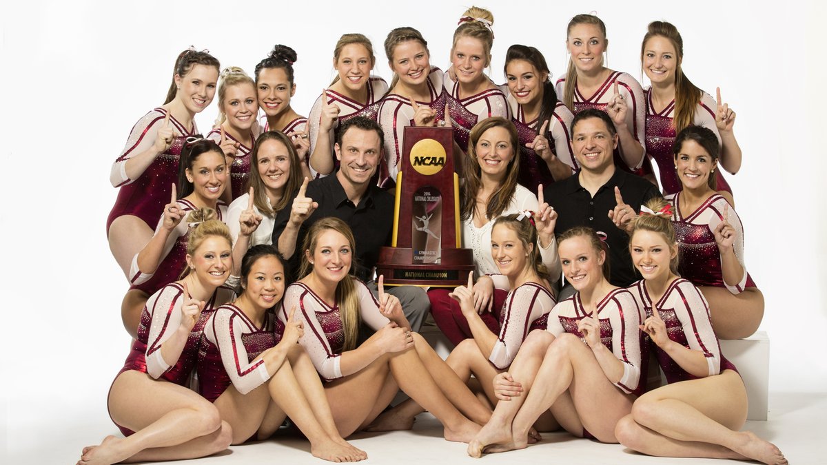 OU_WGymnastics's tweet photo. #ThrowbackThursday | We can't wait to welcome back our first national championship team to Norman this weekend! 🎉🤸‍♀️

We're so excited to honor this incredible group as we celebrate 10 years since they brought home the trophy! 🏆💍 https://t.co/jyoYrZ4jE9