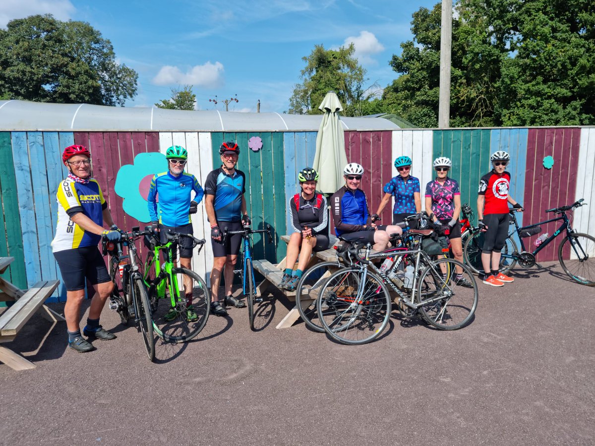 Ride out to Larkhill nurseries at Ripon. Starting with  coffee at Richmond  Station and  coffee stops at Border café Masham enroute to Ripon. Excellent weather made it a great day out.
Total 57 mileage with 3600ft of elevation gain.