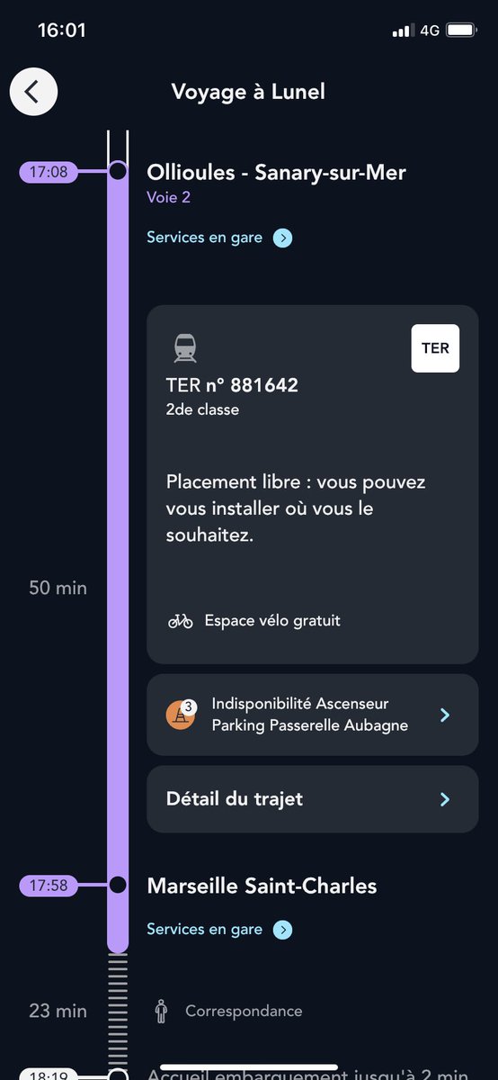 fatherlins's tweet photo. @TERSUD_SNCF Oui apparemment, j’ai reçu une notification mais ensuite rien d’écrit sur l’application, et je pars de Ollioules-Sanary https://t.co/6K69kpfrq9