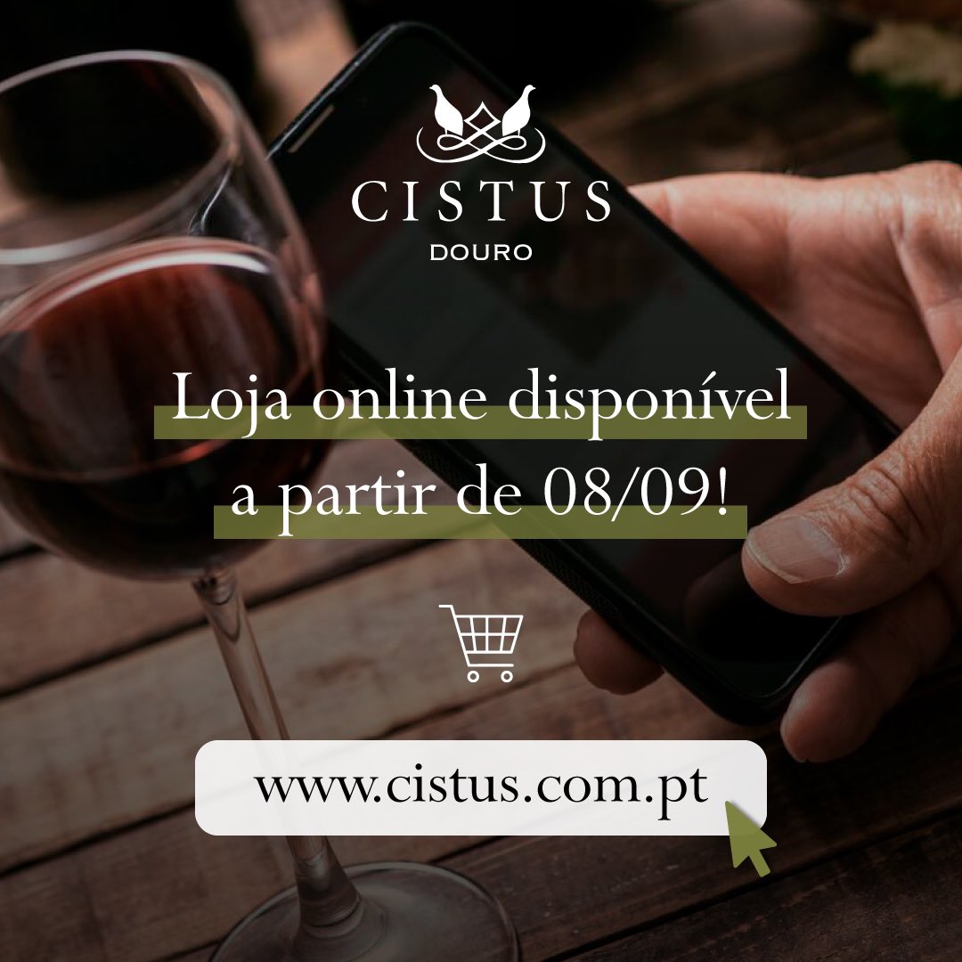 O nosso segredo está revelado!! ✨

Apresentamos com entusiasmo o lançamento da nossa loja online! 🛒

A magia do Douro vai estar à distância de um clique! 💻

#lojaonlinecistus #vinhosdodouro #facilidadedecompra #cistus 
#vinhos #douro #wine