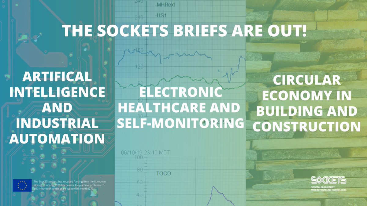 📢Our briefs are out!

Curious what we've learnt from our labs? Are you an innovator looking for recommendations for societal #engagement &amp; #cocreation? 

We got you covered: our briefs collect lessons learnt and tips from our Labs.

Download them here 👉sockets-cocreation.eu/sockets-briefs/