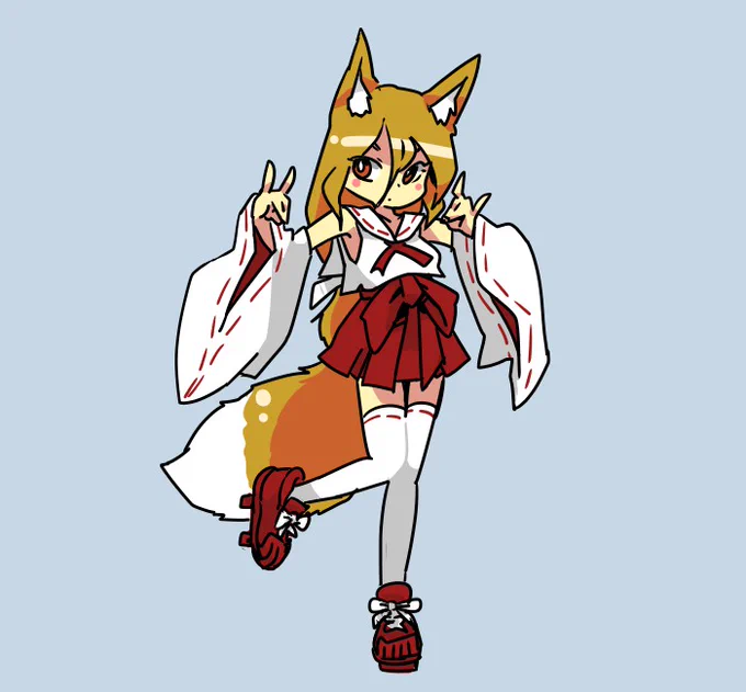 ミニスカおきつね部に入ろう