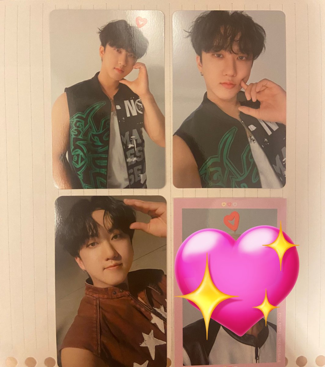 2ooama's tweet photo. Stray Kids スキズ socialpath 封入 トレカ HMV 交換

【譲】画像参照↓
　　　チャンビン🐖🐇

【求】バンチャン🐺＞スンミン🐶、ハン🐿️

同種異種問いません!

郵���、又は札幌市内手渡し https://t.co/pRcUjn1cWI