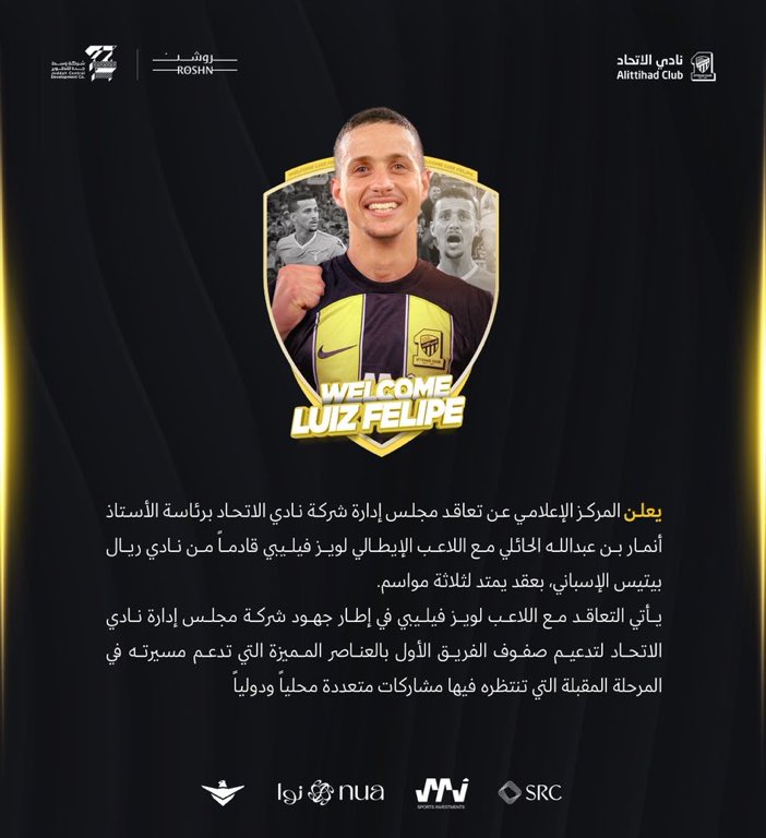 dependencia_emo's tweet photo. ⬇️#RealBetis: Luiz Felipe se marcha traspasado al Al-Ittihad. https://t.co/rgzGvDxw5G