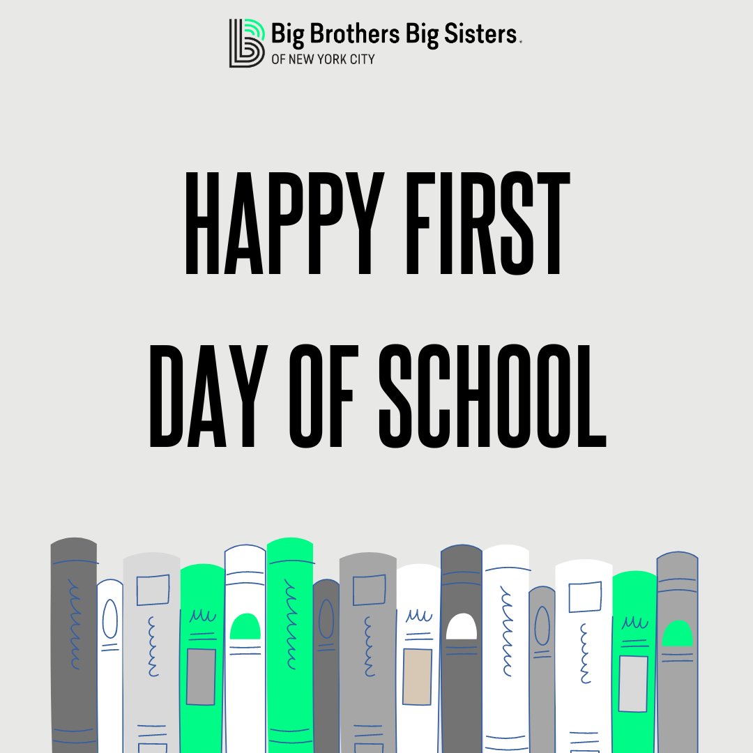 To all of our Littles entering a new school year, we hope it brings you lots of experiences and great knowledge 💚