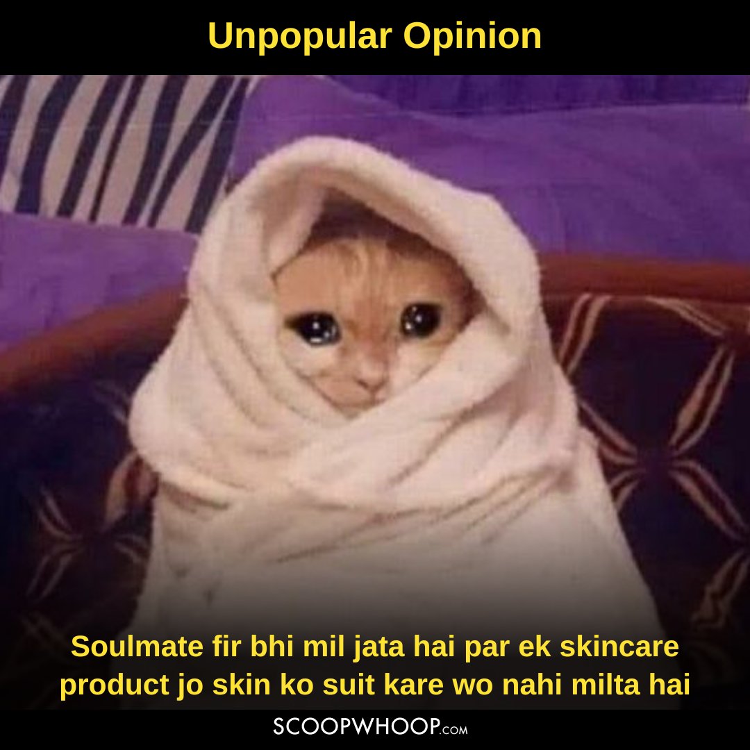 ScoopWhoop's tweet photo. is this too much to ask? 😭
But you don’t need to worry, kyuki now you can co-create beauty products with #TheGlammClub
So, sign up now and start co-creating!! https://t.co/KAARXHta9b