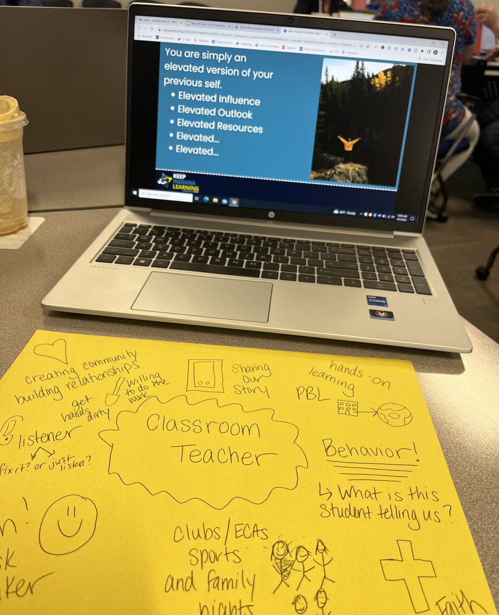 MissClaryBU's tweet photo. It’s about leveraging our experiences not leaving them behind! Such a great start at the New AP Cadre this morning! https://t.co/LUSKNPs6y3