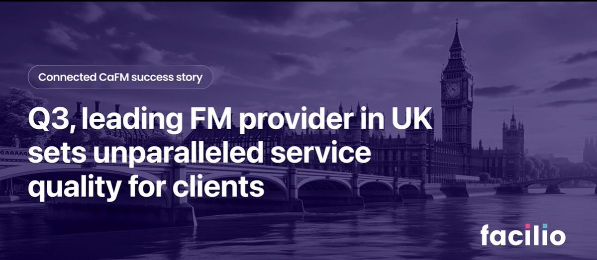 q3_services's tweet photo. Following a very positive response to publication of the recent article "Rebooting the IFM model" our very own @MDHaze spoke at more length about the #Partnership  with @FacilioInc and how it is helping us deliver great #ux Catch the video here: https://t.co/x223vaPqN0 https://t.co/5R0UZGQ12o