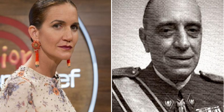 FonsiLoaiza's tweet photo. Samantha Vallejo-Nájera es nieta del Mengele del dictador Franco, psiquiatra nazi que utilizó los campos de concentración contra el "gen rojo" y que trajo miles de niños robados en España. Esta familia aparecía en la Lista Falciani con 19M€ en Suiza. https://t.co/1JoaYgUF0f