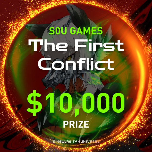 Toshi_TIE_J's tweet photo. ----------
Just joined [S0U GAMES The First Conflict] for a chance to win $10,000! 🎮🏆 

It's an NFT battle game brought to you by @Singularity0u. 
Calling all gamers to join the fun! 

Get all the details on Discord:
 👉 https://t.co/VqDtLFQF9i 

#S0UGAMES
---------- https://t.co/5NqZU4PrLp